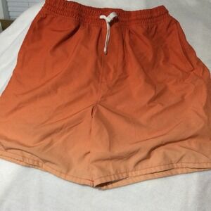 Kids Assembly Orange Ombre Swim Trunks Shorts Size XXL (18)‎ Elastic Waist